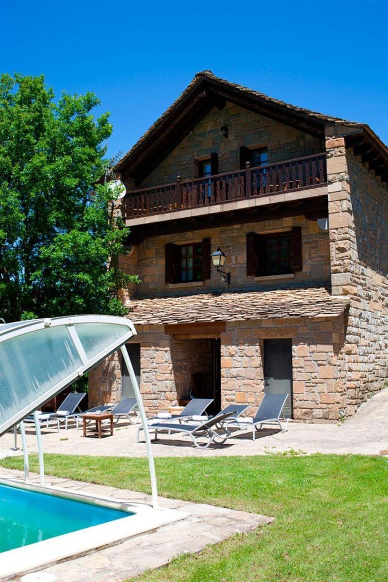 Hotel Rural El Mirador De Los Pirineos Santa Cruz de la Serós 外观 照片